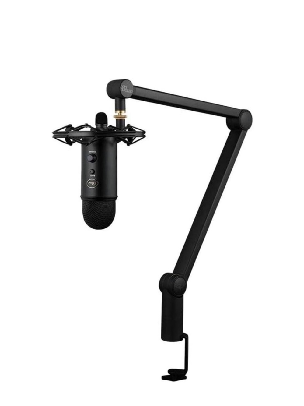 Logitech Yeticaster Bundle with YETI USB Mic, Radius III and Compass boom arm